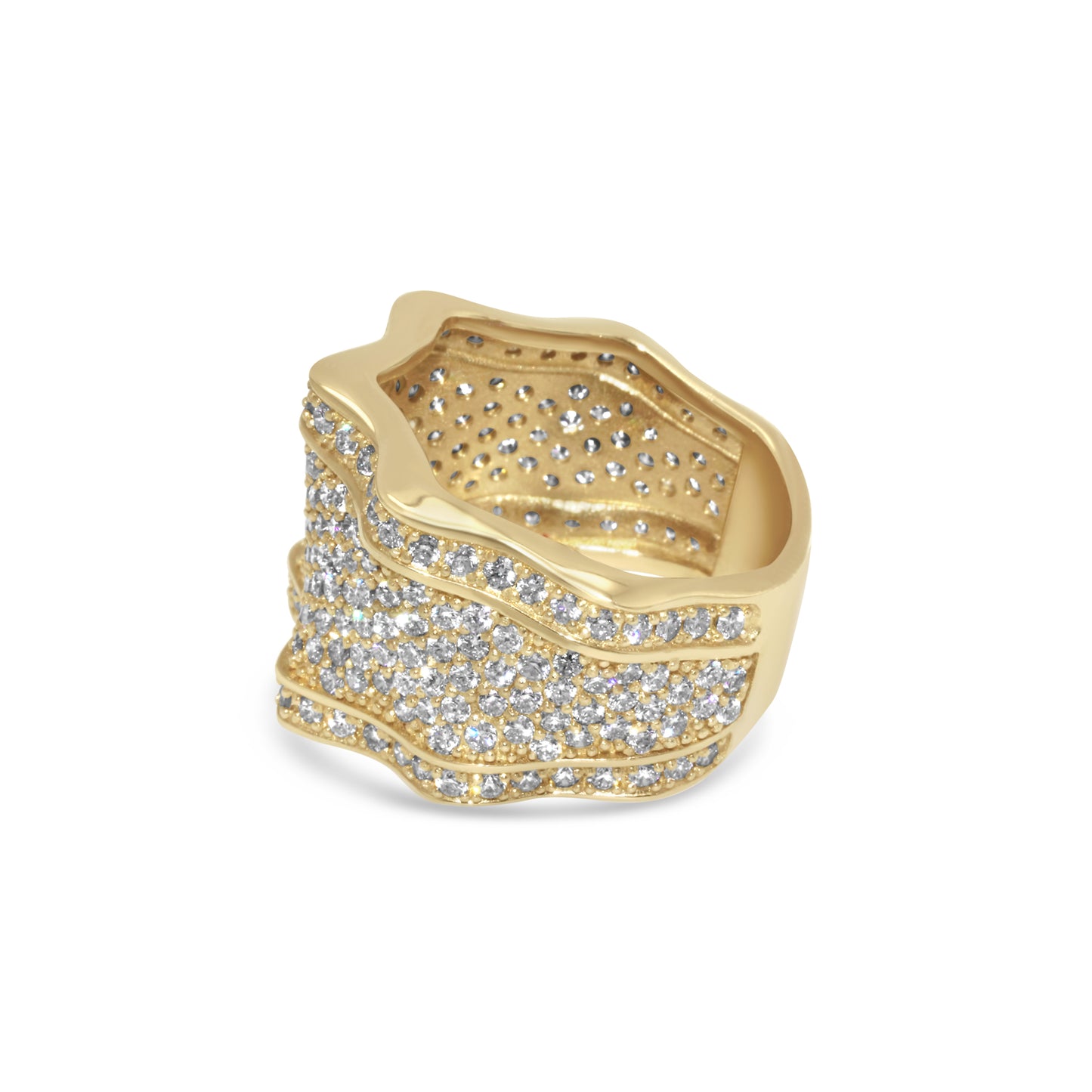 VART Wavy Diamond Ring