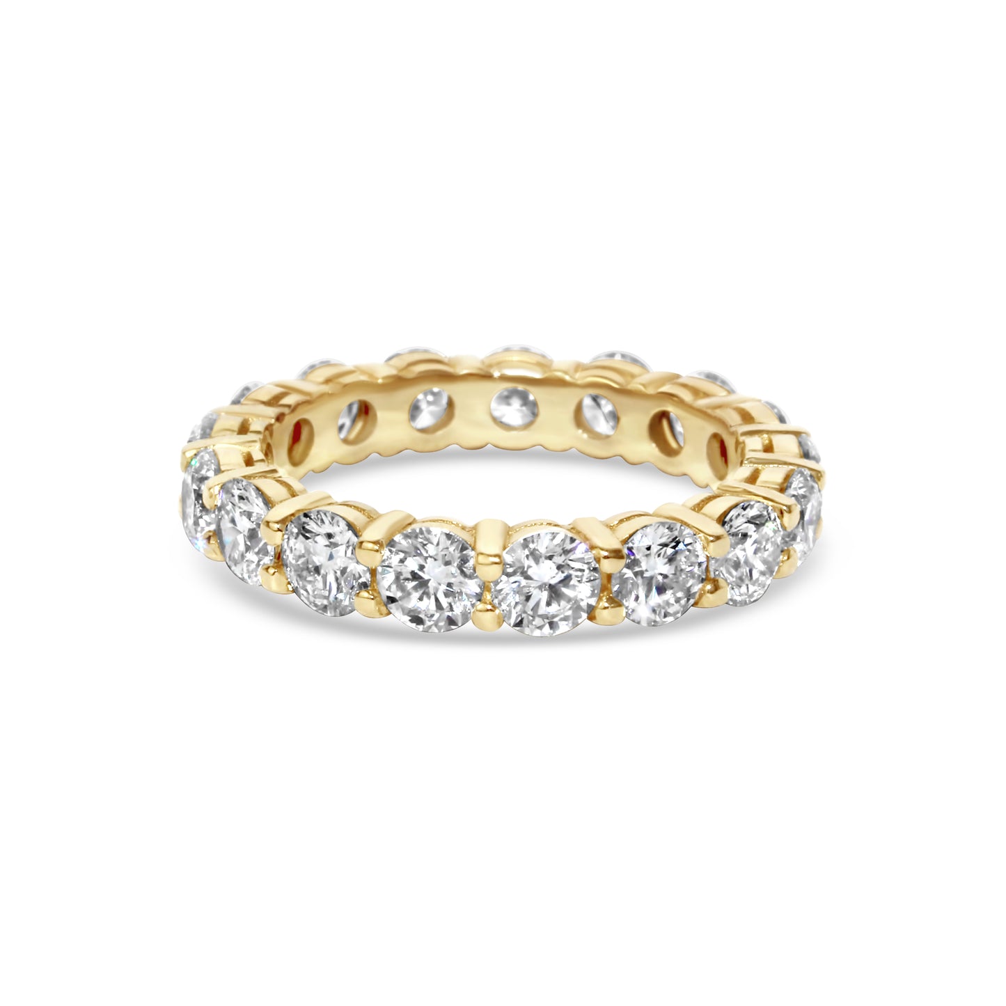 ARIA Round Diamond Eternity Band