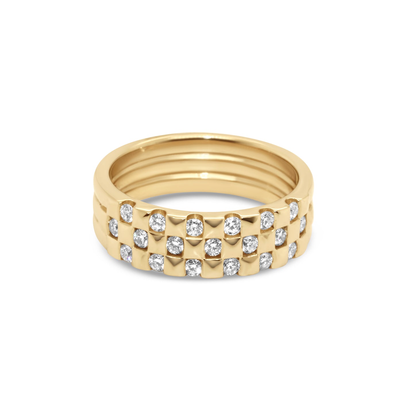 HERA Checkered Ring