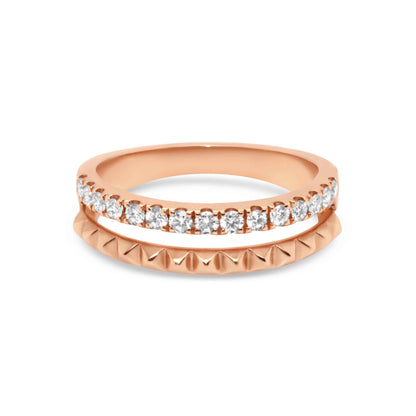 NUNE Diamond Spike Ring