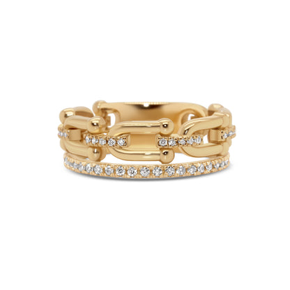 YAZMEEN Horseshoe Ring