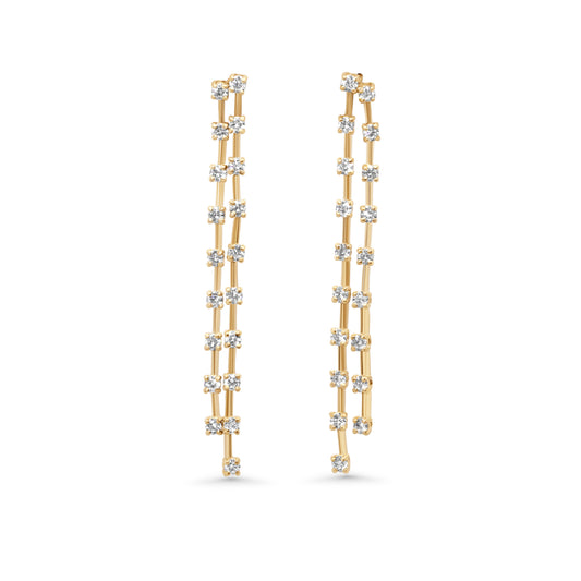 ZINA Double Drop Earrings