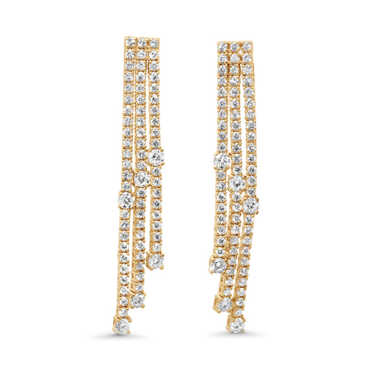 AMAL Triple Drop Earrings