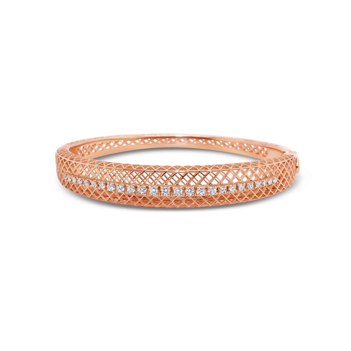 MONA Weave Diamond Bangle