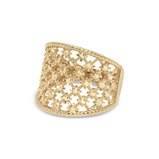 MIA Gold Weave Ring