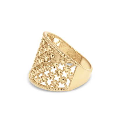 MIA Gold Weave Ring