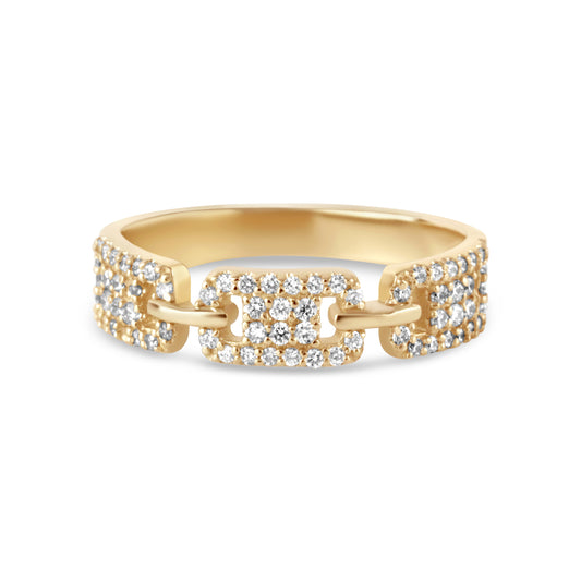 GASIA Buckle Diamond Ring