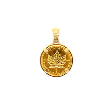 Load image into Gallery viewer, Canadian Gold Coin Pendant