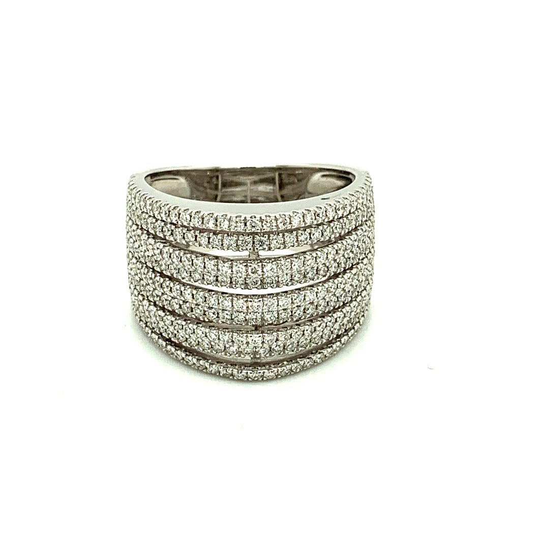 Diamond Layered Ring